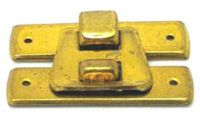 Etui sluitingen messing 30mm.