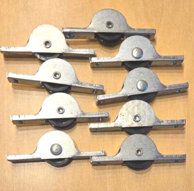 Kastdeur en schuifdeur rolwiel 22mm. - Afbeelding 2