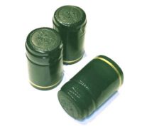 krimpdop groen met gouden streep
