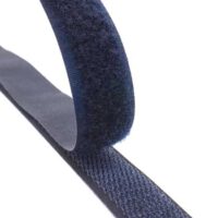 donkerblauw klittenband