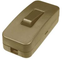 snoerschakelaar brons