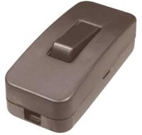 snoerschakelaar bruin