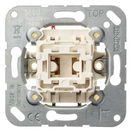 Wisselschakelaar inbouw Jung 506 eu