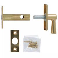 compleet pakket insteekgrendel messing