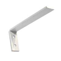 Gordijnsteun wit 10cm.