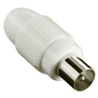 coaxiaalstekker wit