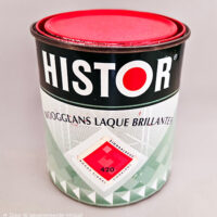 Histor Hoogglansverf 750ml. kleur 420 signaalrood