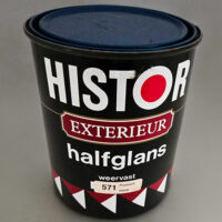 Histor Exterieurverf Halfglans 750ml. kleur 751 Pruisischblauw