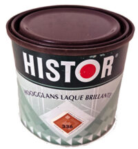 250ml. Histor Hoogglansverf kleur 336 chocoladebruin